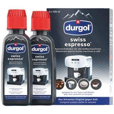 Durgol swiss espresso descaler 2x125ml