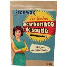 Bicarbonate de soude alimentaire 1kg - Starwax - Référence fabricant : 559294