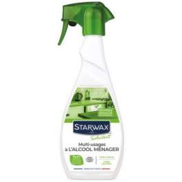 Nettoyant multiusages alcool ménager spray 500ml Ecocert - Starwax - Référence fabricant : 705542