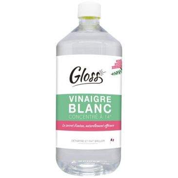 Gloss white vinegar 14° eucalyptus 1l