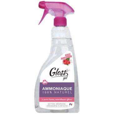 Gel gloss natural amoniacado con aromade frambuesa750ml