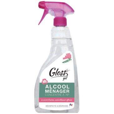 Gloss household alcohol 70° spray 750ml