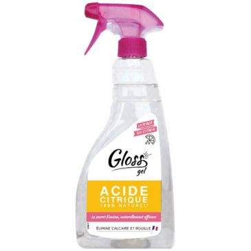 Gloss gel citric acid 750ml