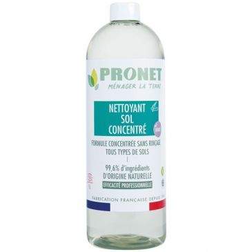 Concentrated floor cleaner with lavender scent ecocert 1l