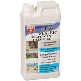 Traitement oléofuge imperméabilisant dallages 1L Oleo sealer - SODERSOL - Référence fabricant : 571414