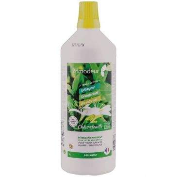 Primodeur 3D Cleaner Disinfectant Deodorizer 1 liter Honeysuckle scent