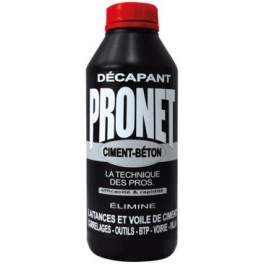 Pronet décapant laitances béton voiles ciment 1L - PRONET - Référence fabricant : 681338