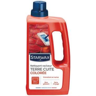Starwax Detergente restauratore per piastrelle colorate da 1 litro