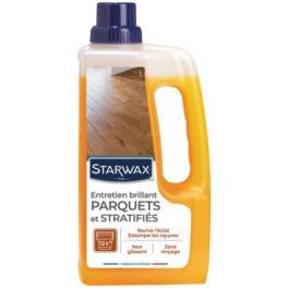 Pflege mit Auffrischer für gewachstes und versiegeltes Parkett 1L Starwax - Starwax - Référence fabricant : 524876
