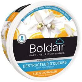Destructeur d'odeurs gel bloc 300g fleur d'oranger - Boldair - Référence fabricant : 568402