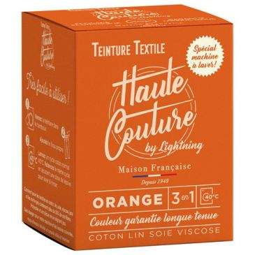 Teinture textile haute couture orange 350g