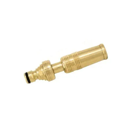 Pistola a spruzzo in ottone, 2 getti, alta portata, attacco rapido, L.220 mm