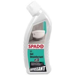 Gel wc désinfectant surpuissant 750ml 4en1 spado - SPADO - Référence fabricant : 448902