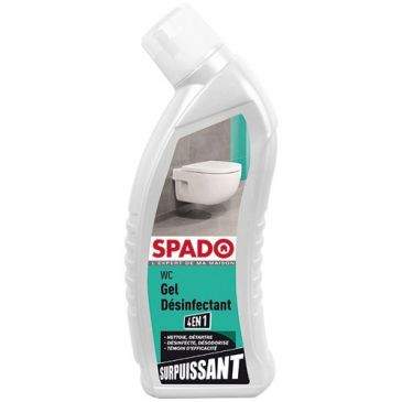 Disinfectant gel wc super strength 750ml 4in1 spado