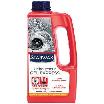 Starwax gel limpiador 5 minutos cocina y baño 1l