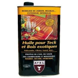 Oil for teak/exotic wood 1L - Avel - Référence fabricant : 836684