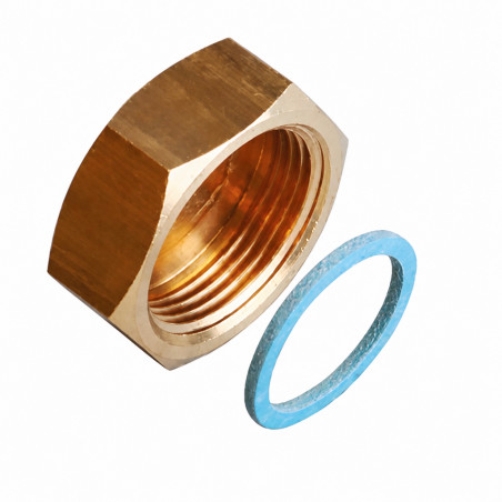 Meter flat seal plug 340, 5 spouts female 6/20