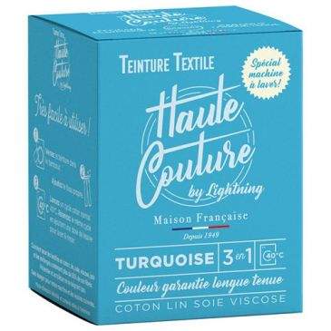 Teinture textile haute couture turquoise 350g
