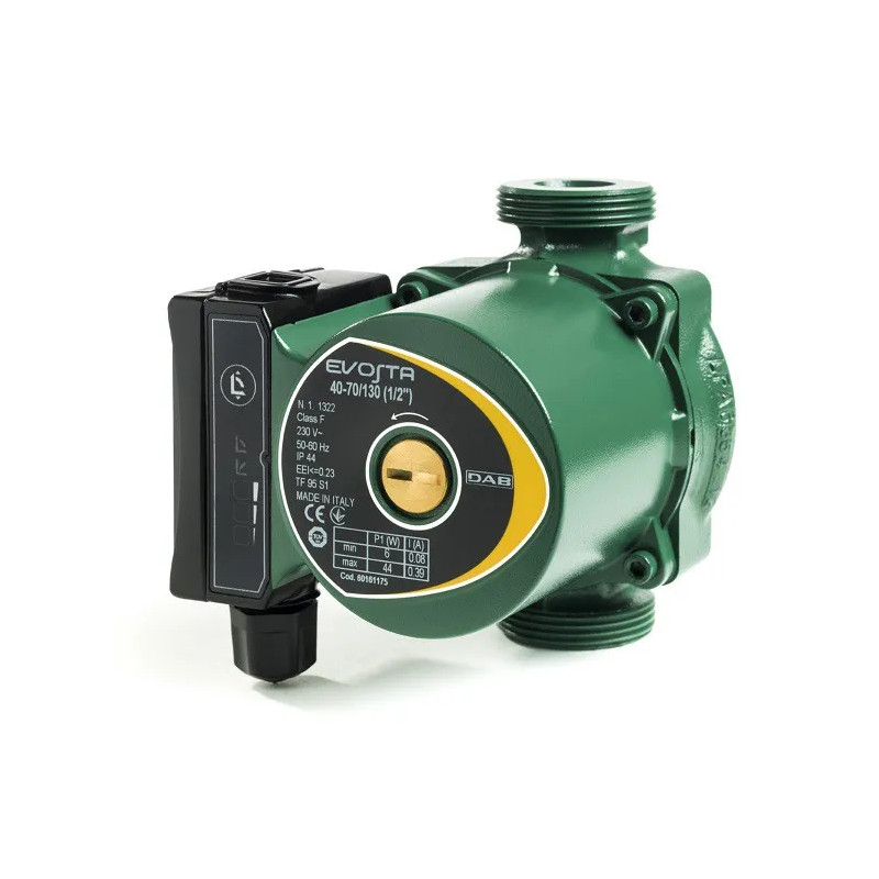 EVOSTA elektronische circulatiepomp, 13 cm hart 40x49