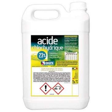 Hydrochloric acid 5l 23%