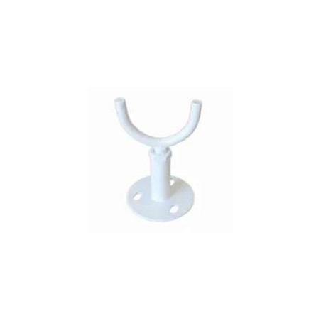 Pie con soporte blanco ajustable