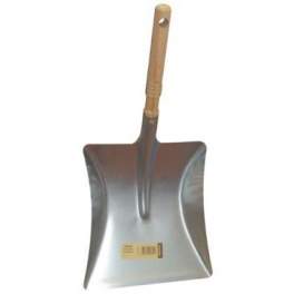 Metal shovel with wooden handle, nature range - THOMAS - Référence fabricant : 524199