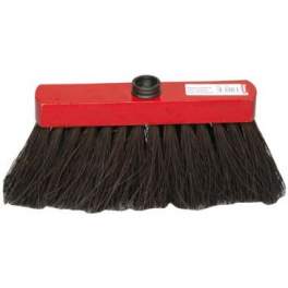 Piassava broom with black basin - THOMAS - Référence fabricant : 523951