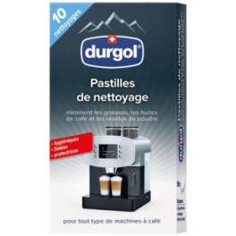 Durgol Kaffeemaschinen-Reinigungstablette x10 - DURGOL - Référence fabricant : 589094