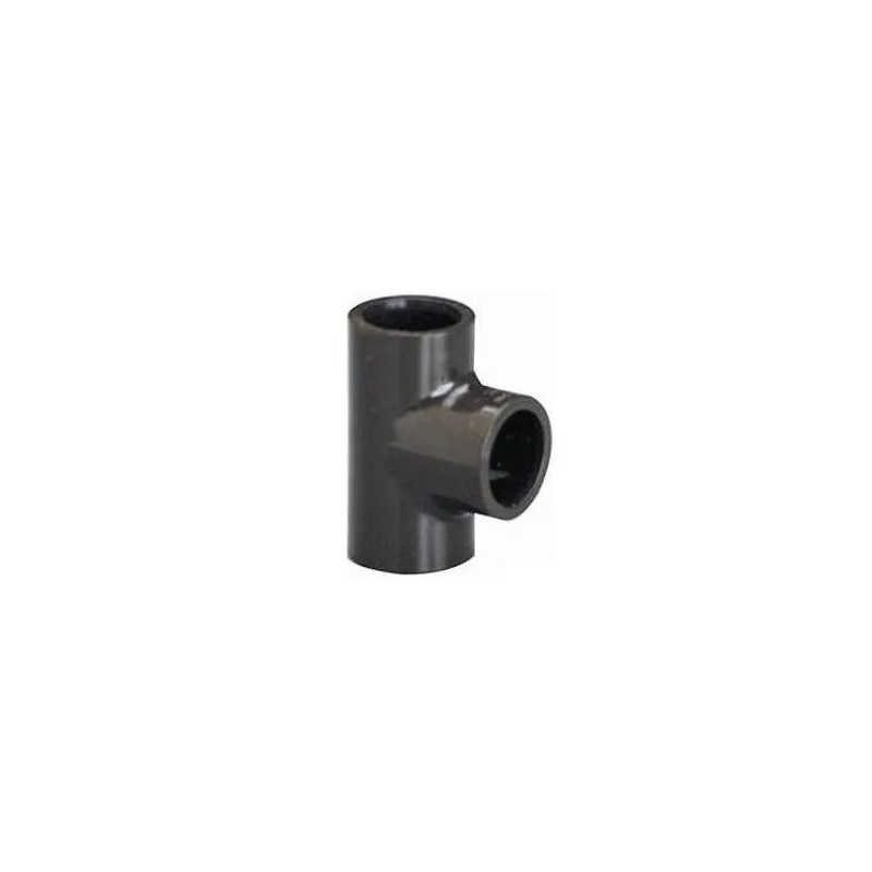Te 90° PVC HTA tutto femmina D.63