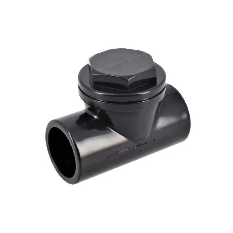 PVC terugslagklep met een diameter van 32 mm