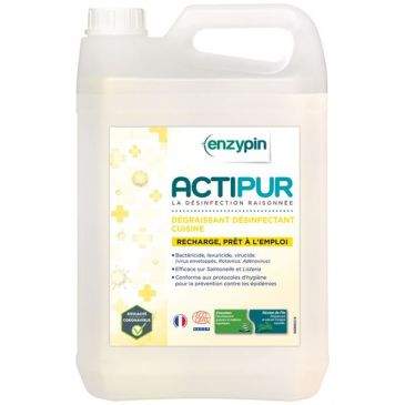Enzypin actipur ready to use kitchen degreaser 5l
