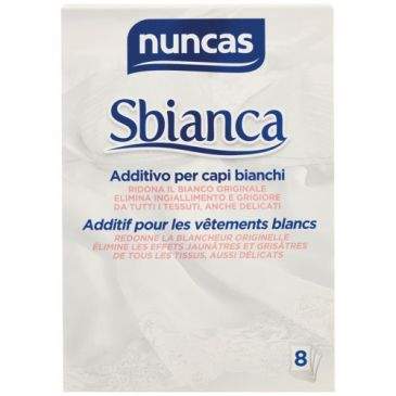 Nuncas sbianca additif pour les vêtements blancs 160g
