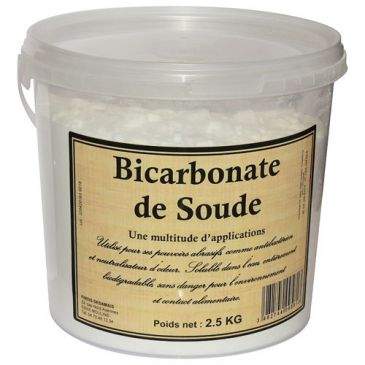 Bicarbonato di sodio confezione da 2,5 kg
