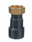 2-delige vrouwelijke PVC drukconnector 50 mm, vrouwelijke 40x49