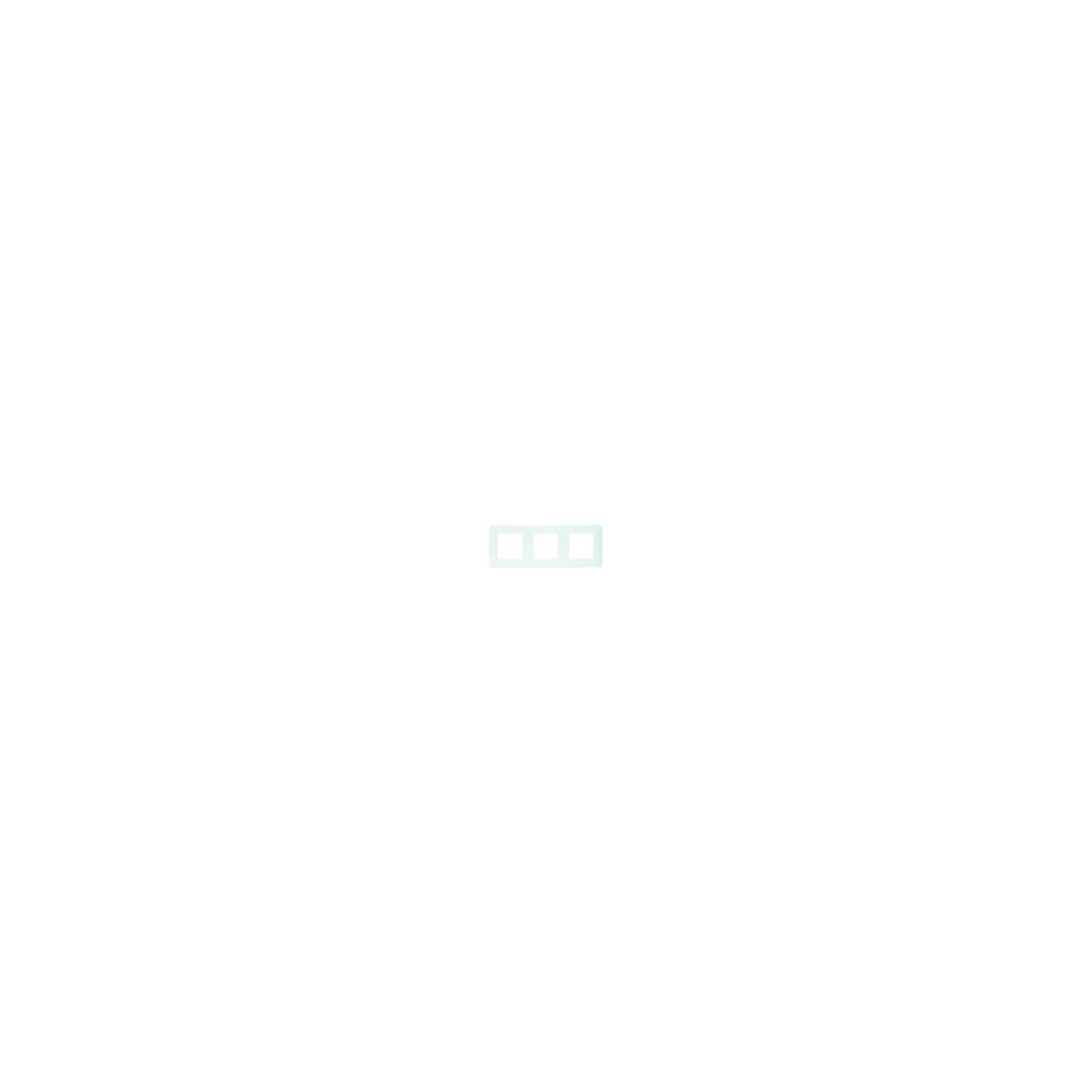 plaque-enjoliveur-3-postes-blanc-brillant