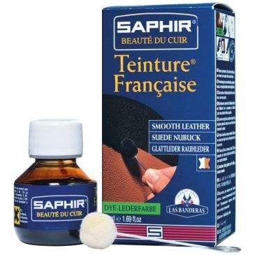 French stain 50ml navy blue Saphir