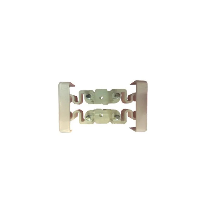 Set di 2 tasselli per stampaggio 32x12,5 mm Set di 2 tasselli per stampaggio 32x12,5 mm