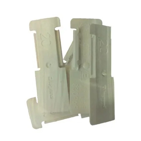 5 ataduras de cable para moldear 20x12.5 mm