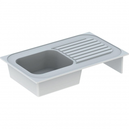 Stoneware sink REDON 100x60 white - Allia - Référence fabricant : 006920000000