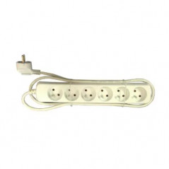bloque-6-socket-white