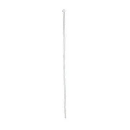 Rilsan blanc : 4,8 X 180 mm (25 pièces)