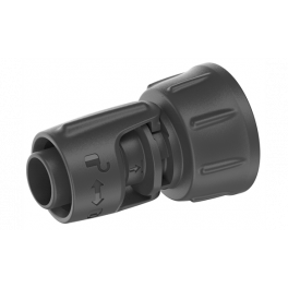 Conector de grifo 20x27 (3/4") para tubo de 13 mm. - Gardena - Référence fabricant : 13222-20