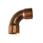 Curva in rame Grande Raggio 90 gradi Femmina Femmina 12 mm