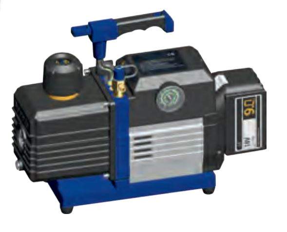 Battery-operated vacuum pump, 71 liters per minute, with charger