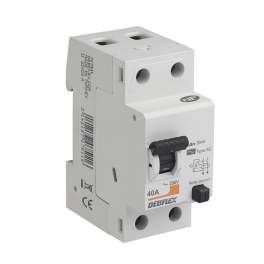 Differential switch 2P 30MA 40A type AC - DEBFLEX - Référence fabricant : 707511