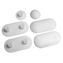 Round pad kit for toilet seats SELLES Antibes et Equipage