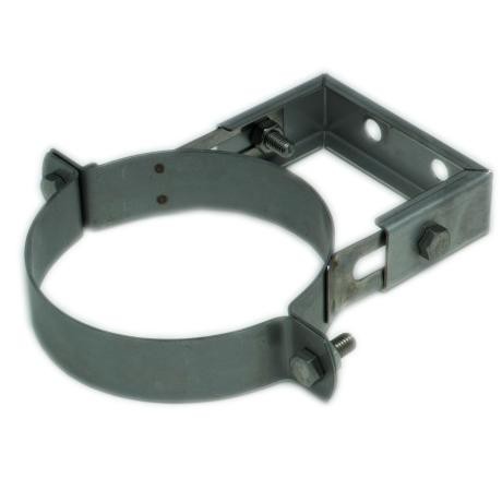 Stainless steel wall clamp 125mm