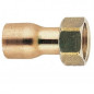 Racor 2 piezas manguito cobre 20X27/16