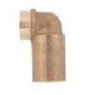 Elleboog met lange schroefdraad 12X17/14