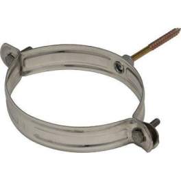 Collier de suspension inox, diamètre 125 - TEN tolerie - Référence fabricant : 006125
